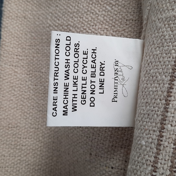 Cotton Kitchen Dish Towel Mess Kids Making Memories Primitive Country Urban NWT - Picture 5 of 6